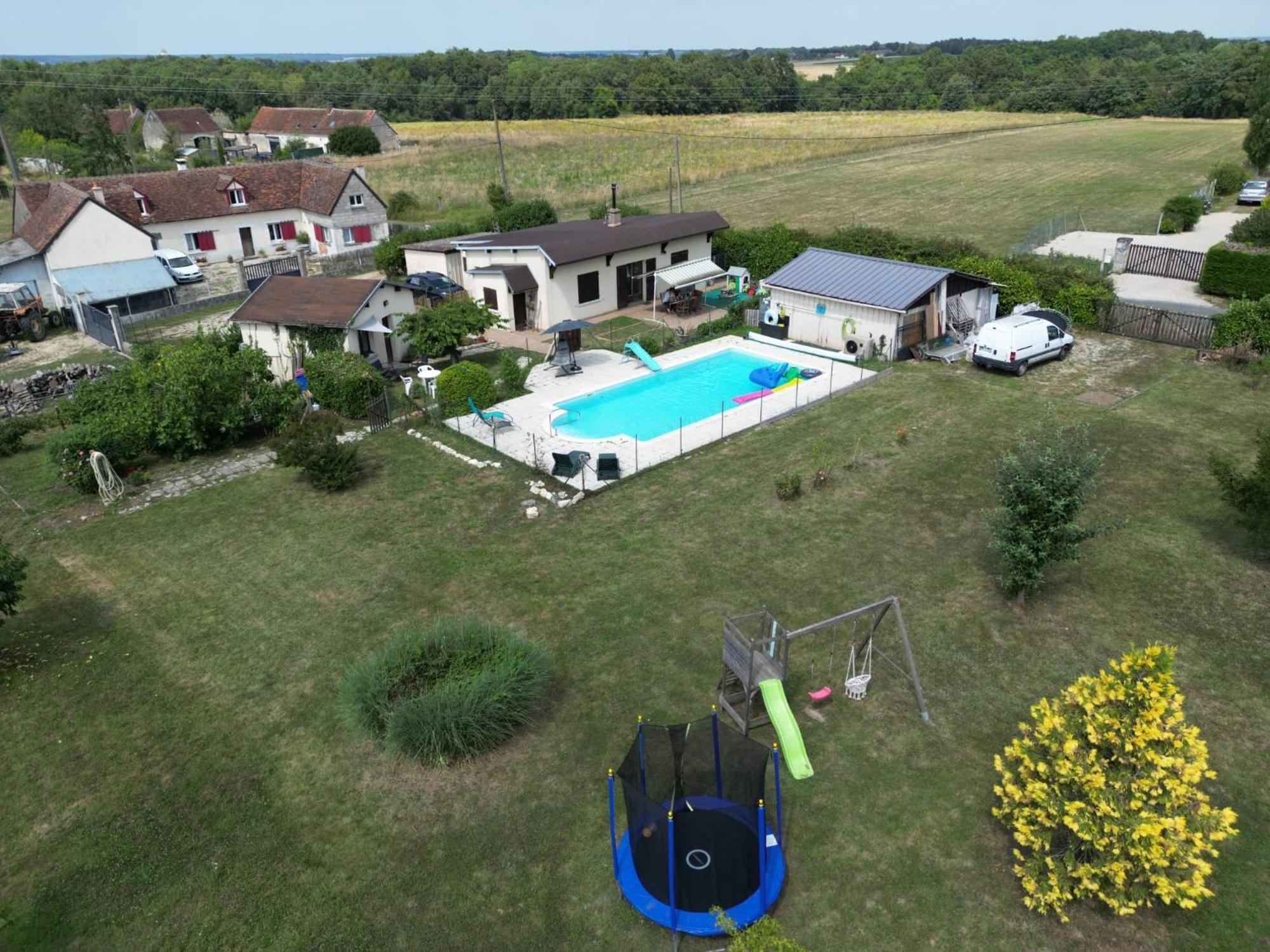 Studio Proche Beauval Et Chateaux De La Loire Francueil Exteriér fotografie